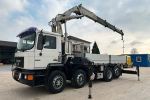 Man 35.422 8x2 con Gru e cassone