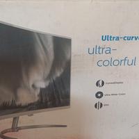 Monitor philips ultra curved