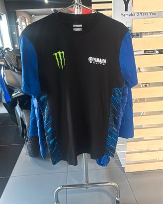 t-shirt Yamaha racing sponsor MONSTER