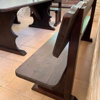 Tavolo artigianale in legno massello