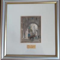 Quadro con lavorazione in argento 925