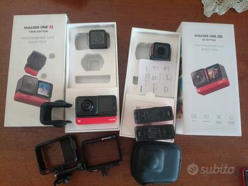 insta 360 One RS action cam 360 e frontale