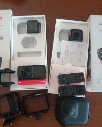 insta 360 One RS action cam 360 e frontale