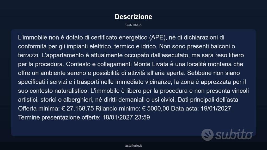 Appartamento – Subiaco, Roma Capitale - Vista 4