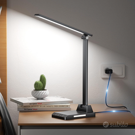 Lampada da Scrivania,Lampada da Tavolo, USB Lampad