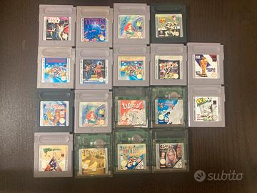 Gameboy giochi
