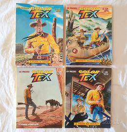 Color Tex Fumetto vintage Bonelli Editore SET PZ.4