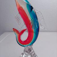MURANO pesce vetro anni 70