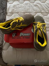 Scarpe antinfortunistiche,n’41 U Power nuove.