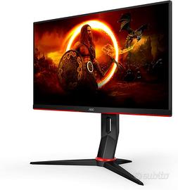Monitor Aoc 144hz 24 pollici