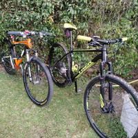 Bici MTB marca KTM e MTB marca trek