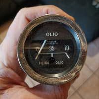 VEGLIA BORLETTI D'EPOCA strumento temperatura olio
