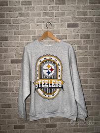 Felpa vintage football americano pitsburgh nfl