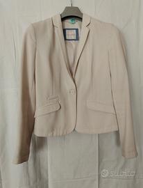 Giacca Bershka, panna rosato, L