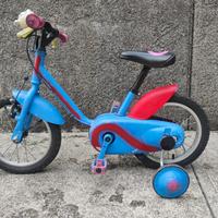 bici bambini con rotelle 14"