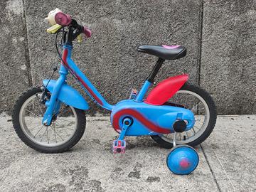 bici bambini con rotelle 14"