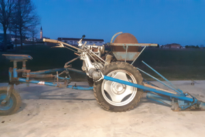 Falciatrice e motosega