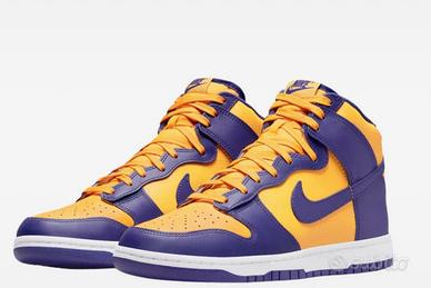 Nike Dunk High Lakers