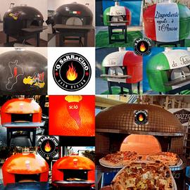 FORNO PIZZA NAPOLETANO PER ESTERNO LEGNA O GAS