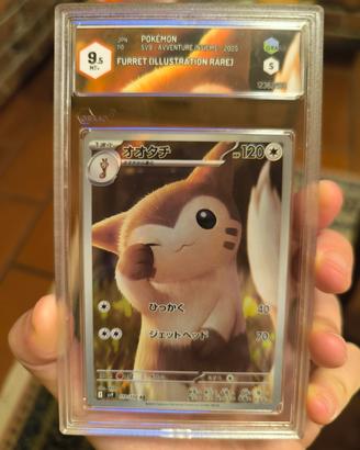 Furret 110 Battle Partners GRAAD 9.5 Pokémon