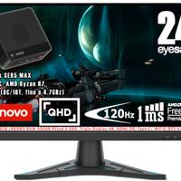 Mini Pc gaming - Pc Beelink + Monitor Lenovo G24qe