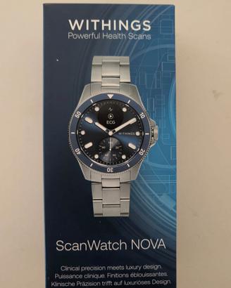 Smartwatch Withings ScanWatch Nova, ibrido Heart