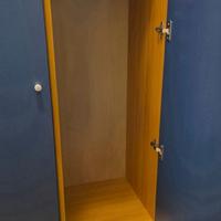 Armadio 2 ante con ripiani e cassetti (90×50×230)