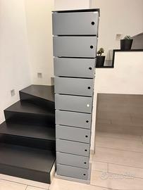 Scarpiera Emporium, modello Fluida - grigio