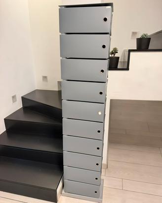 Scarpiera Emporium, modello Fluida - grigio