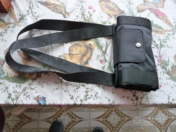 Omega borsa con tracolla e cerniera, originale.