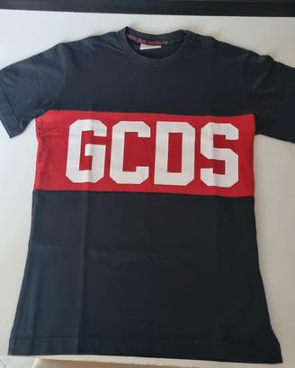 GCDS T SHIRT NERA