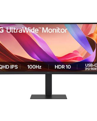 LG Monitor UltraWide 21:9 Curvo 34"