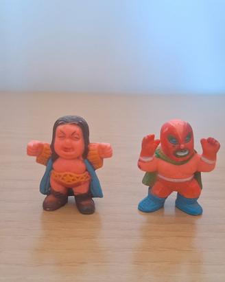 Lotto 4 Mini Wrestler Vintage SOMA 1986