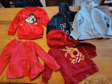 Felpe varie taglia 98