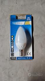 Lotto 2 Lampadine LED E14 Candela e Mini Sfera
