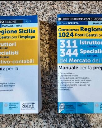 Coppia Manuali Concorsi CPI con quiz+espansioni