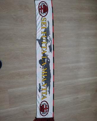 sciarpa milan vintage 