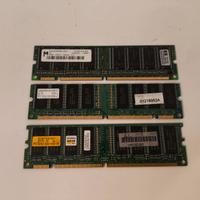 3 Moduli memoria SDRAM