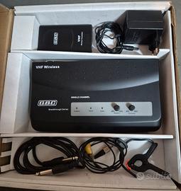 KIT RADIOMICROFONO 1 CANALE 209,15 MH