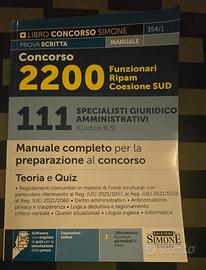 Manuale Concorso 2200 Funzionari Ripam