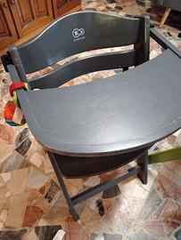 Seggiolone evolutivo in legno kinderkraft