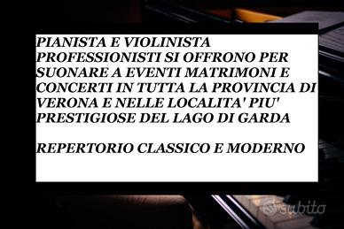 Pianista e violinista