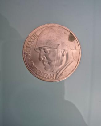 Medaglia celebrativa Mussolini