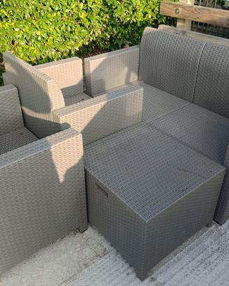 SALOTTINO DA ESTERNO PER 4 PERSONE