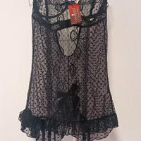 Baby-doll con giarettiera 