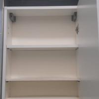 Mobiletto pensile con specchio per bagno