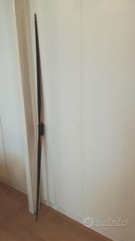 arco longbow tradizionale zebra warrior originale