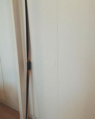 arco longbow tradizionale zebra warrior originale