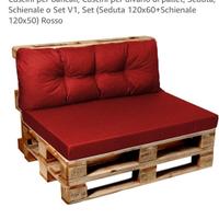 3 set di cuscini per dondolo o bancale