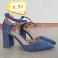 Scarpe sandali eleganti tacco decollete numero 37